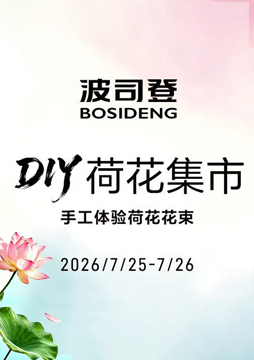BOSIDENG 手工体验荷花花束